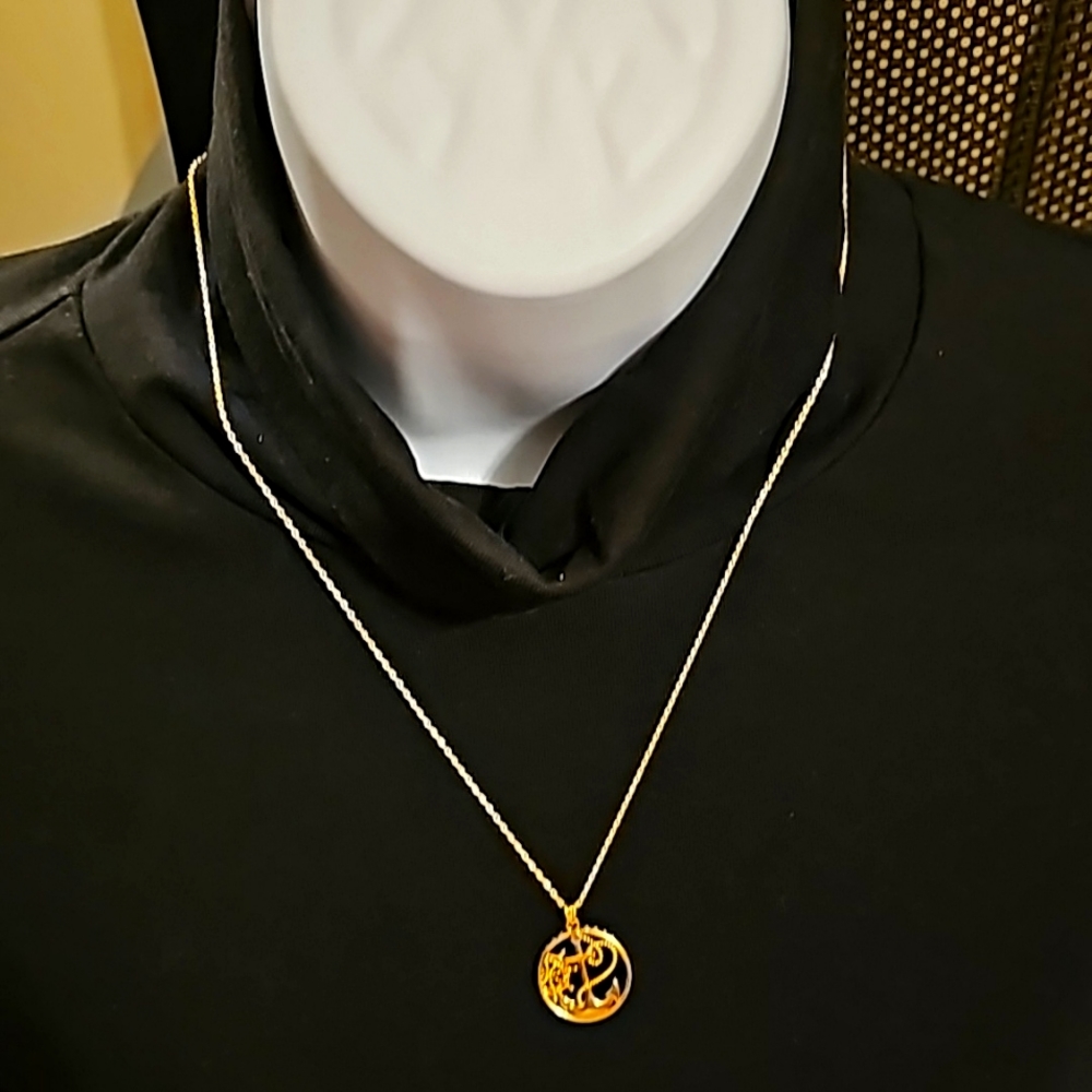 Lightweight 18k Saudi Gold Necklace